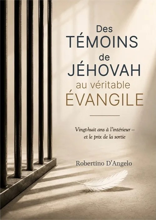 Couverture du livre « Des Témoins de Jéhovah au véritable Évangile » de Robertino D'Angelo